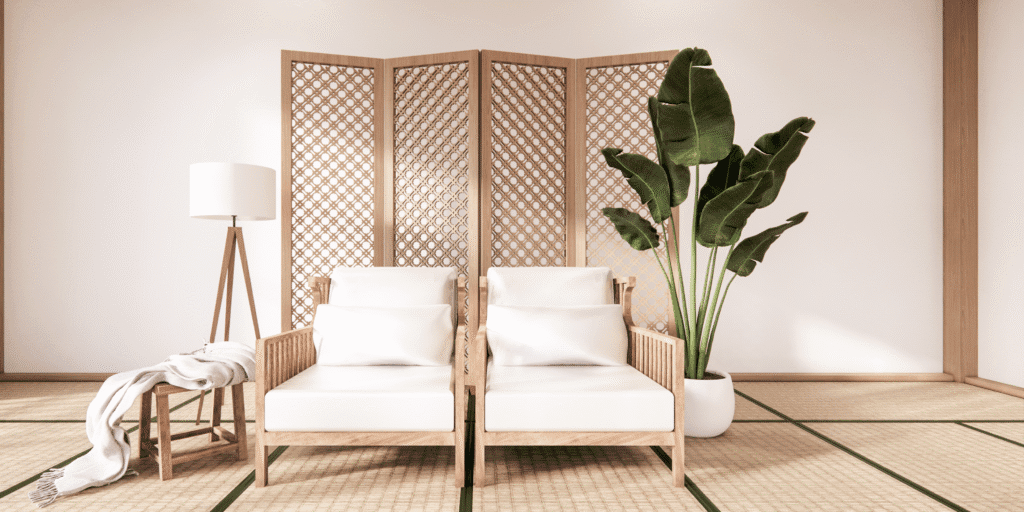 White Brown Furniture Collection Banner Free